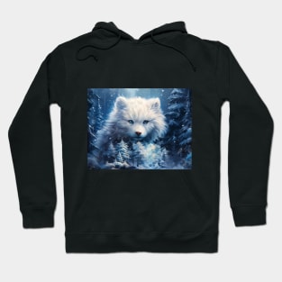 White Wolf Hoodie